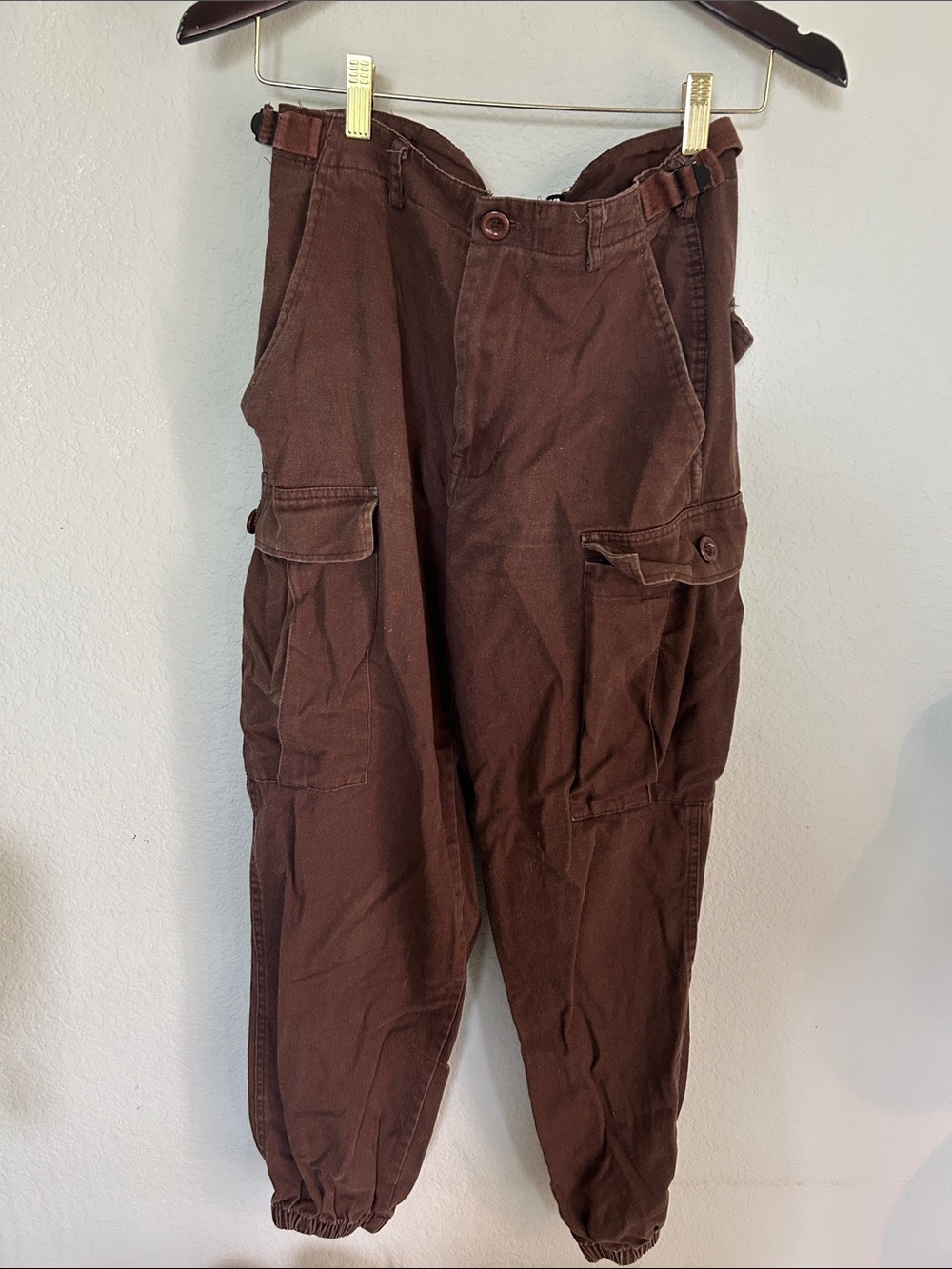 Women’s Brown Cargo Pants